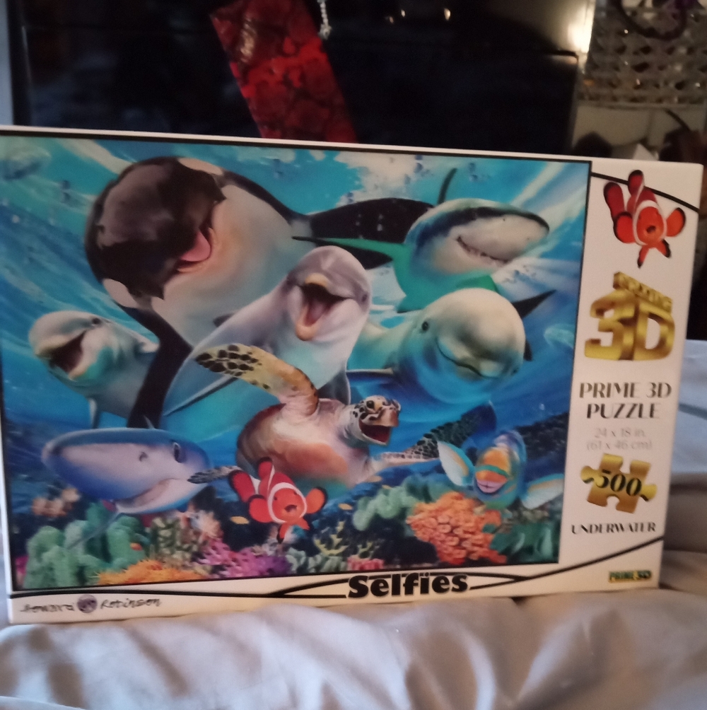 PRIME 3D PUZZLE UNDERWATER FISH SCENE 500 PIECES, OFFERS WELCOME
